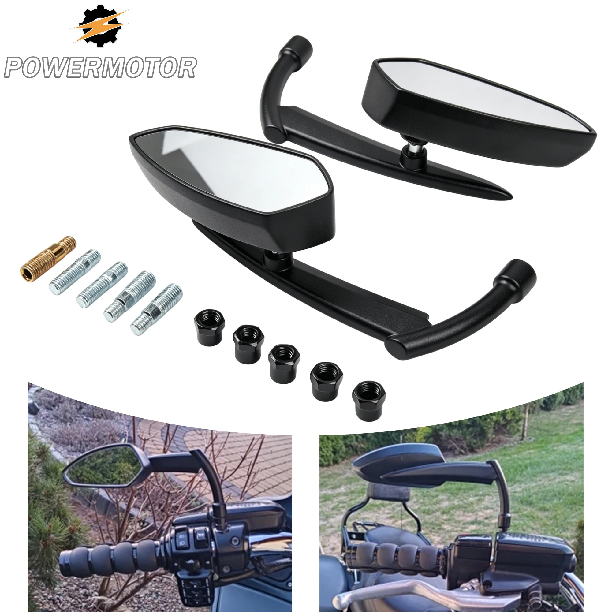 For Honda Motorcycle RearView Side Mirrors Aluminum For Kawasaki Yamaha Harley Sportster 1200 Iron 883 Dyna softai Scooter Parts
For Honda Motorcycle RearView Side Mirrors Aluminum For Kawasaki Yamaha Harley Sportster 1200 Iron 883 Dyna softai Scooter Parts