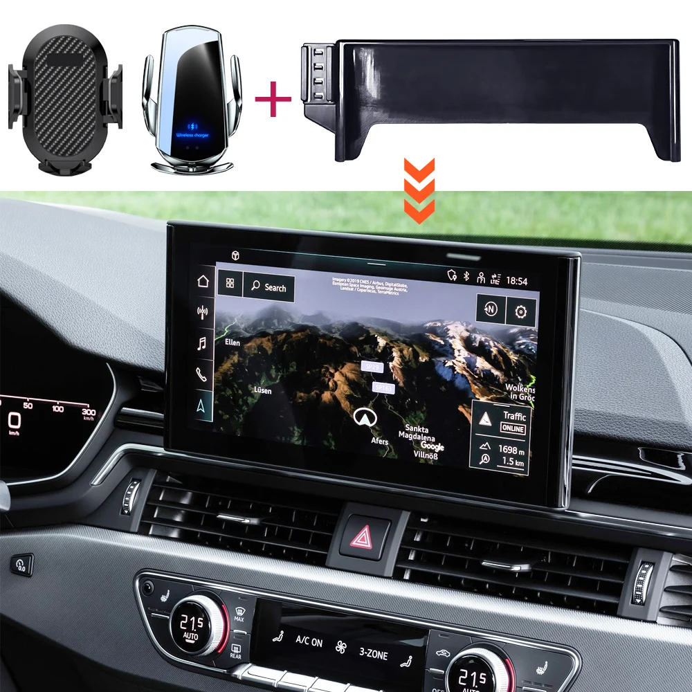Автомобильный держатель для телефона Audi A4 B9 A5 F5 Q5 87I 87F 2021 2022 10,1 дюймов экран с фиксированным кронштейном 15 Вт Беспроводная зарядка
Автомобильный держатель для телефона Audi A4 B9 A5 F5 Q5 87I 87F 2021 2022 10,1 дюймов экран с фиксированным кронштейном 15 Вт Беспроводная зарядка