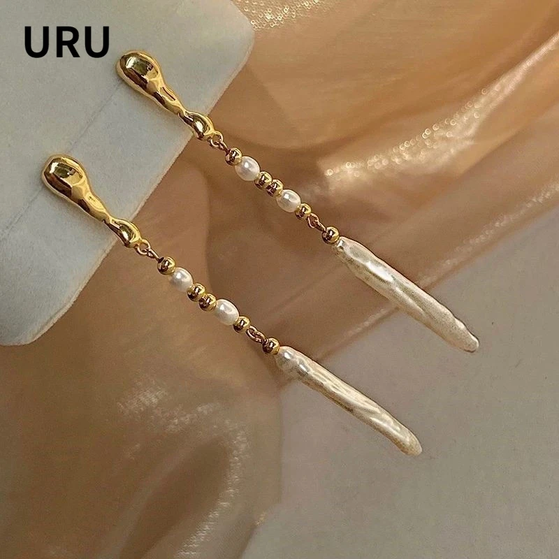 Modern Jewelry Luxury Temperament Long Simulated Pearl Earrings For Women 2025 Trend New Simply Design Ear Accessories
Modern Jewelry Luxury Temperament Long Simulated Pearl Earrings For Women 2025 Trend New Simply Design Ear Accessories