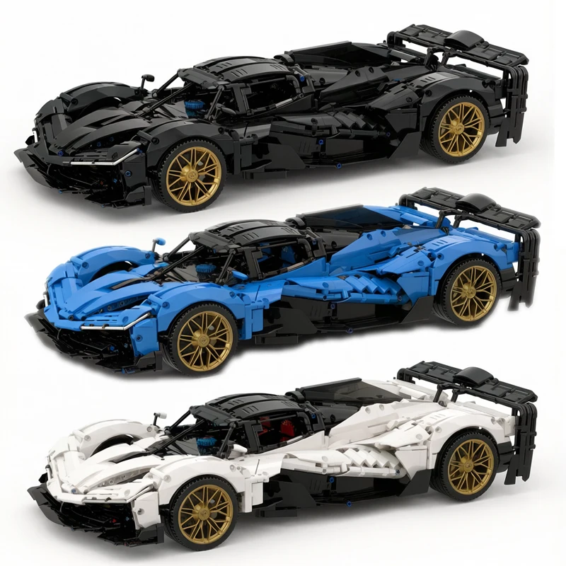 RB 17 Supercar 1:8 Scale Building Block Toy Racing Car Model 3131 Pieces Children's Christmas Gift New Year Toy Birthday Gift
RB 17 Supercar 1:8 Scale Building Block Toy Racing Car Model 3131 Pieces Children's Christmas Gift New Year Toy Birthday Gift