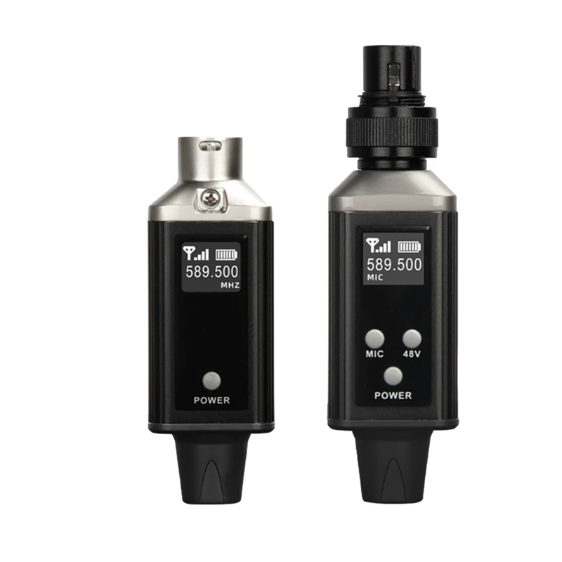 Top-UHF Microphone Wired To Wireless Converter XLR Transmitter Receiver For Condenser Microphone Guitar Receiver Adapter
Top-UHF Microphone Wired To Wireless Converter XLR Transmitter Receiver For Condenser Microphone Guitar Receiver Adapter