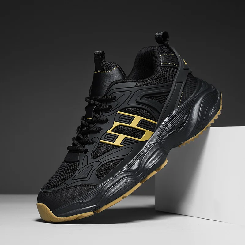 Men's Running Shoes with Thick and Cushioned Soles, Mesh Breathable Sneakers, Fashionable and Suitable for Jogging and Fitness
Men's Running Shoes with Thick and Cushioned Soles, Mesh Breathable Sneakers, Fashionable and Suitable for Jogging and Fitness