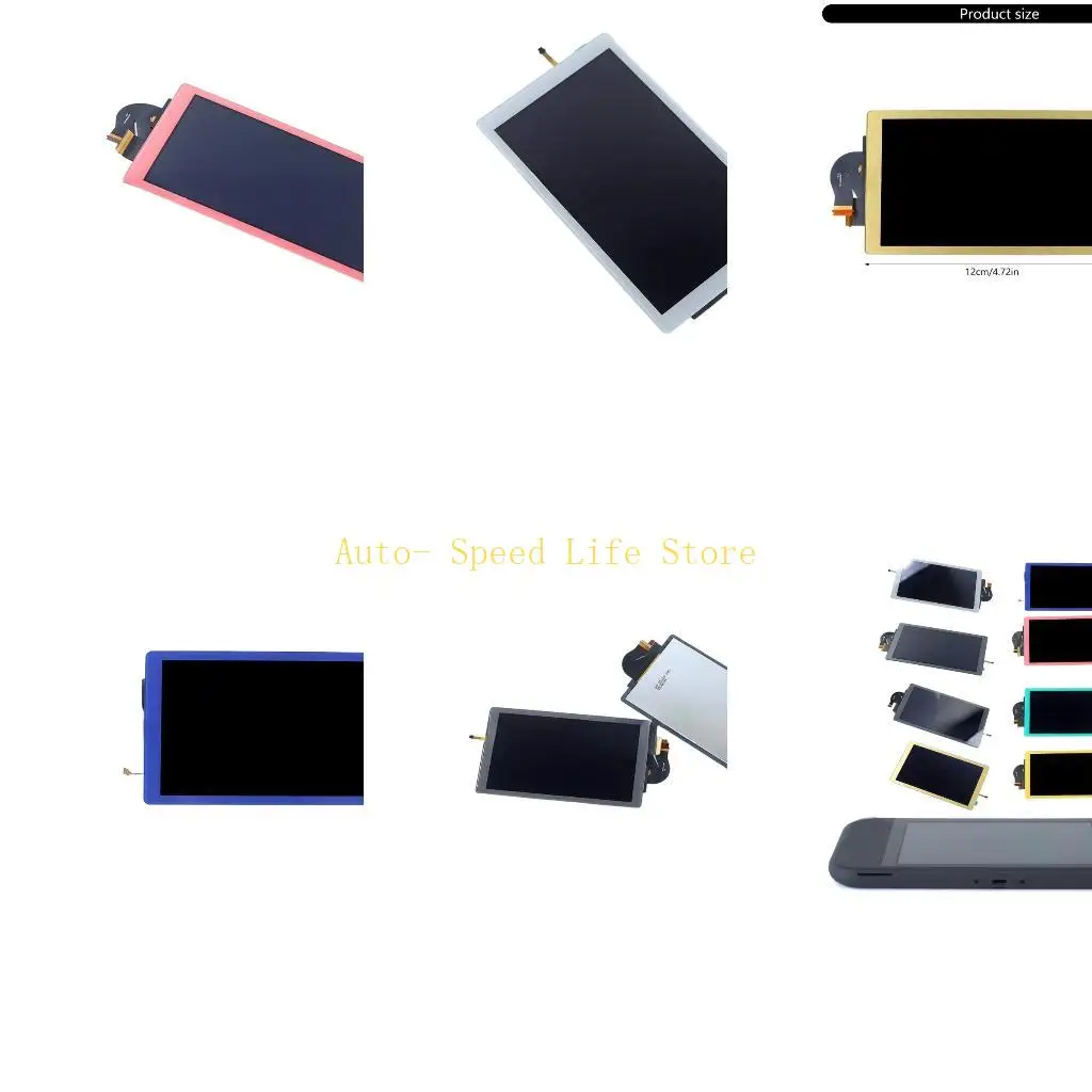 02DA Prefitted Touches LCD Panel Double Layer Display Module Easy to Use for Switches Lite