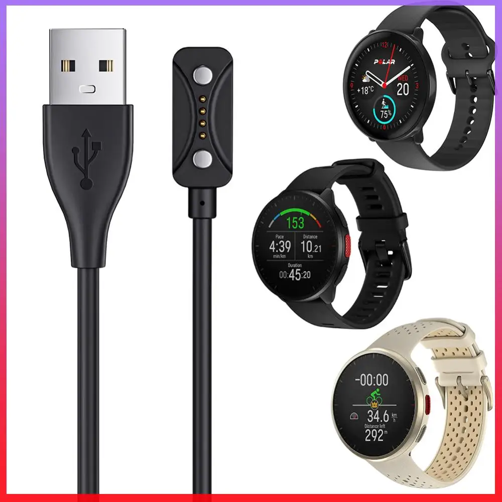 Магнитный USB-кабель для зарядки, 1 м, адаптер для зарядного устройства, сменный провод для зарядки, 5 В, 1 А, кабель для зарядного устройства для Polar Pacer/Pacer Pro
Магнитный USB-кабель для зарядки, 1 м, адаптер для зарядного устройства, сменный провод для зарядки, 5 В, 1 А, кабель для зарядного устройства для Polar Pacer/Pacer Pro