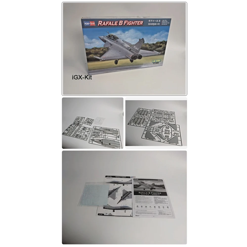 HobbyBoss 80317 1/48 Scale France Rafale B Fighter Plane Plastic Assembly Model Building Kit
HobbyBoss 80317 1/48 Scale France Rafale B Fighter Plane Plastic Assembly Model Building Kit