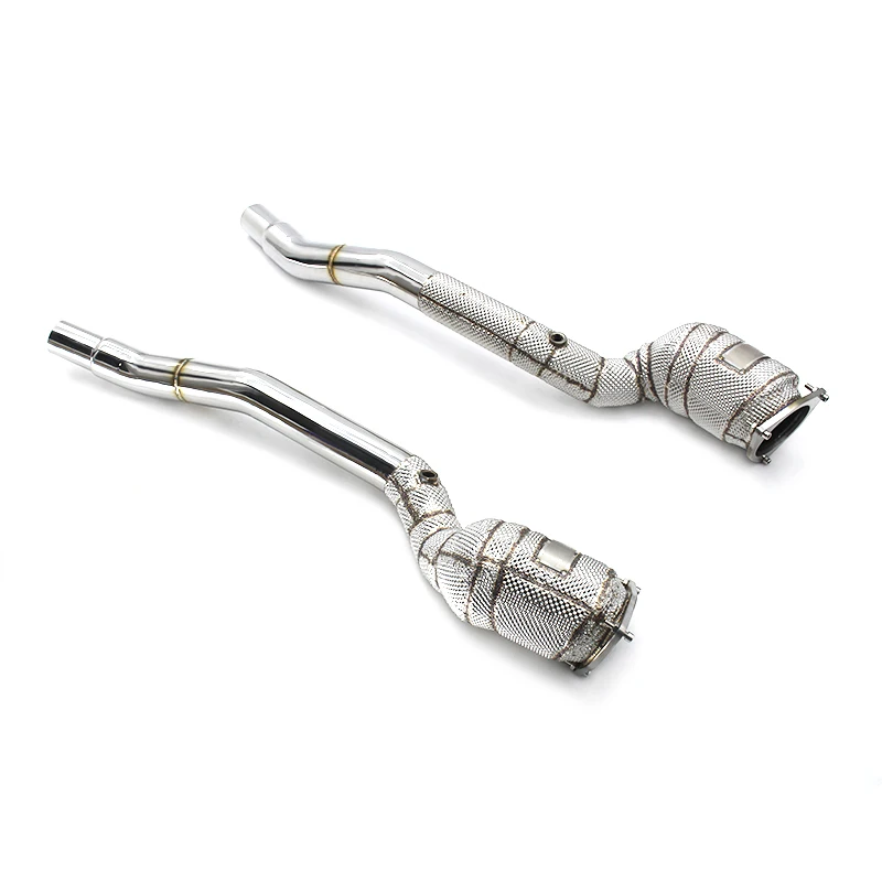 OEM High Flow Exhaust System For Ferrari FF 6.3 2011- Stainless Steel Catted Downpipe With Heat Shield
OEM High Flow Exhaust System For Ferrari FF 6.3 2011- Stainless Steel Catted Downpipe With Heat Shield