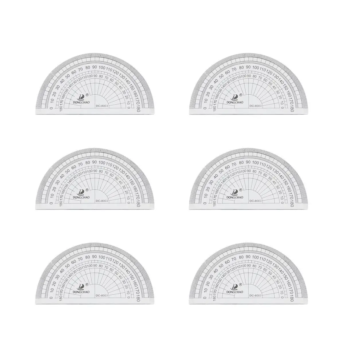 10pcs Clear Plastic Protractor Math Protractor 180 Degrees Protractor For Angle Measurement Student School Office Supply
10pcs Clear Plastic Protractor Math Protractor 180 Degrees Protractor For Angle Measurement Student School Office Supply