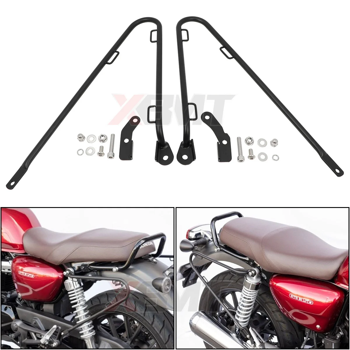 Motorcycle Pannier Rail Saddlebag Supports For Honda GB350 GB350RS CB350 Hness CB350S 2021-2023
Motorcycle Pannier Rail Saddlebag Supports For Honda GB350 GB350RS CB350 Hness CB350S 2021-2023
