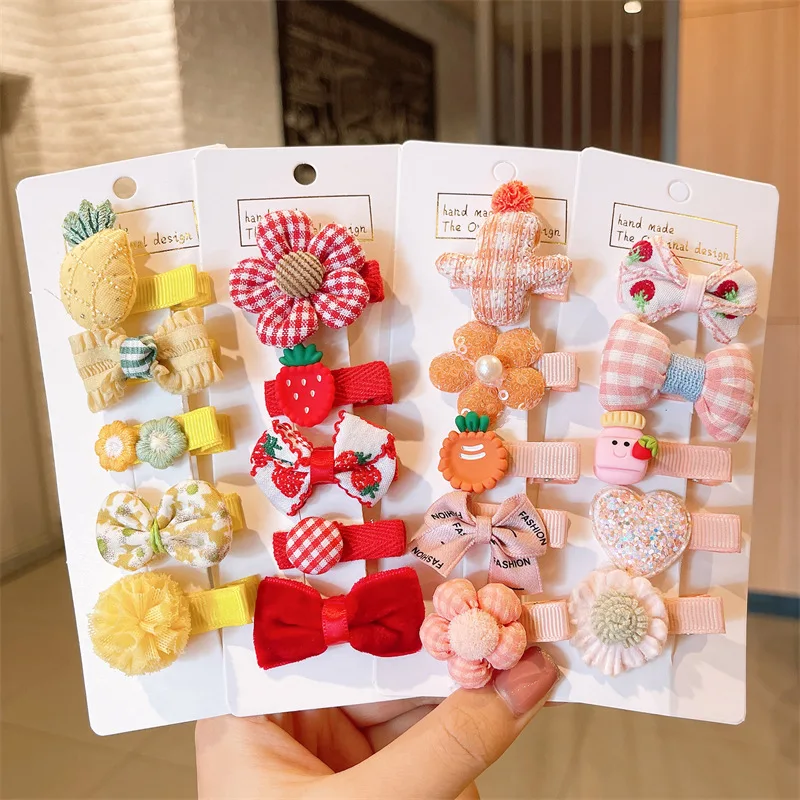 5pcs/set Cute Kawaii Baby Bows Hair Clip for Kids Girls Solid Color Hairpins Barrettes Handmade Headwear Hair Accessories Gifts
5pcs/set Cute Kawaii Baby Bows Hair Clip for Kids Girls Solid Color Hairpins Barrettes Handmade Headwear Hair Accessories Gifts