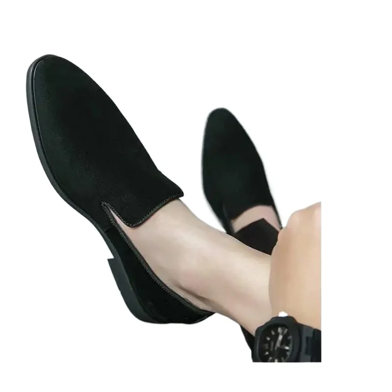 Slip-On Party Men Dress Shoes Size 38-48 Free Shipping Men Shoes New In Red Bottom Shoes for Men Loafers Flock Solid
Slip-On Party Men Dress Shoes Size 38-48 Free Shipping Men Shoes New In Red Bottom Shoes for Men Loafers Flock Solid