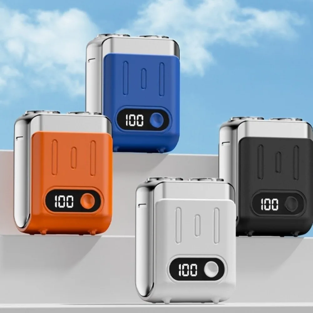 Portable Dual Head Electric Shaver Magnetic Waterproof Men's Beard Trimmer Rechargeable High Speed Men's Beard Trimmer Tool Gift
Portable Dual Head Electric Shaver Magnetic Waterproof Men's Beard Trimmer Rechargeable High Speed Men's Beard Trimmer Tool Gift