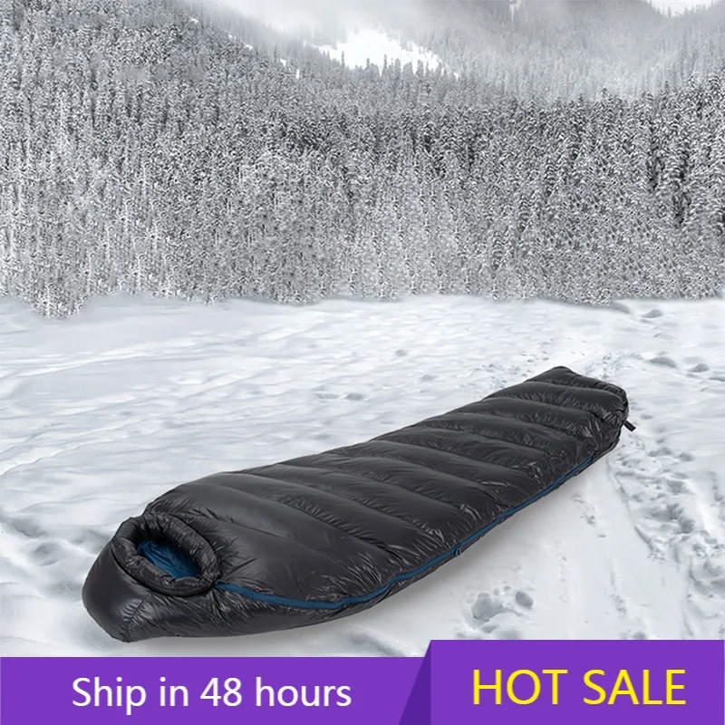 YTYIN Outdoor Portable Waterproof Goose Down Sleeping Bag 4 Season Warm Camping Mummy Sleeping Bag With Compression Sack
YTYIN Outdoor Portable Waterproof Goose Down Sleeping Bag 4 Season Warm Camping Mummy Sleeping Bag With Compression Sack