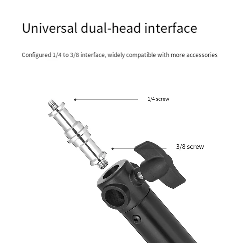 AU61-Photography Studio Adjustable 130Cm Boom Arm, Wall/Ceiling Mount For Ring Lights, Strobe And Softbox Lighting
AU61-Photography Studio Adjustable 130Cm Boom Arm, Wall/Ceiling Mount For Ring Lights, Strobe And Softbox Lighting
