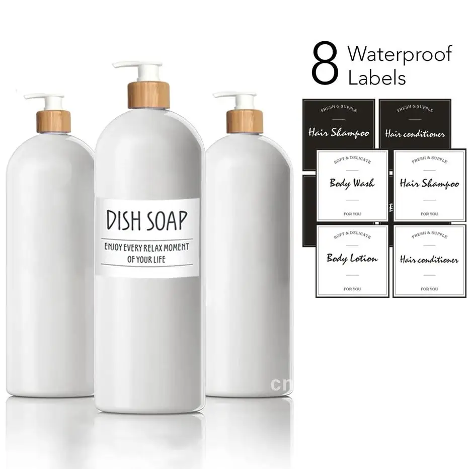 Liquid Soap Dispenser for Shampoo, Body Wash, Shower Gel, Refillable Household Bathroom Bottle, 500ml
Liquid Soap Dispenser for Shampoo, Body Wash, Shower Gel, Refillable Household Bathroom Bottle, 500ml