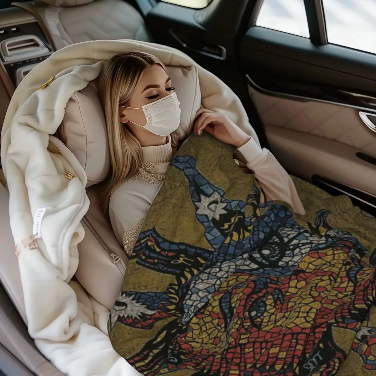 Soft and Cozy Throw Blanket for Sofa or Bed Vintage Celestial Mosaic Sun and Moon Tapestry Design
Soft and Cozy Throw Blanket for Sofa or Bed Vintage Celestial Mosaic Sun and Moon Tapestry Design