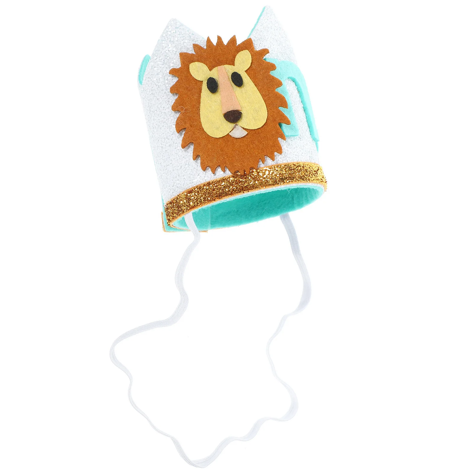 Stripe Lion Crown Hat Crowns Non-woven Fabric Decoration for Party Birthday 
Stripe Lion Crown Hat Crowns Non-woven Fabric Decoration for Party Birthday