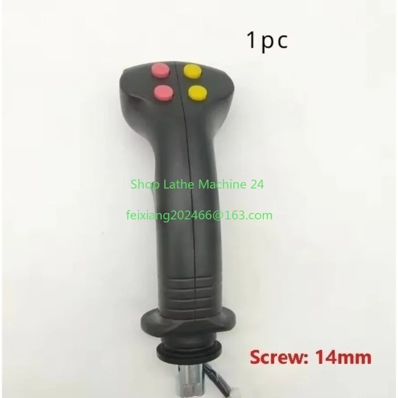 1PC Excavator Harvester Electric Control 4 Button Joystick Handle Screw 14mm
1PC Excavator Harvester Electric Control 4 Button Joystick Handle Screw 14mm