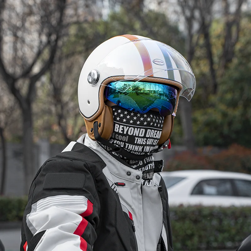 Мотоциклетный шлем премиум-качества с открытым лицом три четверти, минималистичный дизайн с кожаным ремешком на подбородке для поездок на работу на работу для пар
Мотоциклетный шлем премиум-качества с открытым лицом три четверти, минималистичный дизайн с кожаным ремешком на подбородке для поездок на работу на работу для пар