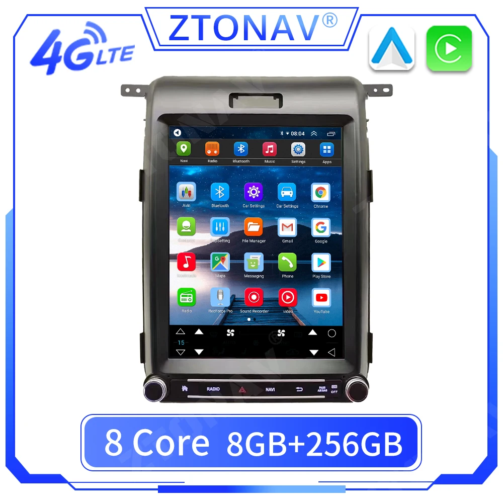 Car Radio Stereo For Ford F150 2013 2014 2015 Tesla style Android Screen Car Media Player GPS Navi Carplay Auto Headunit
Car Radio Stereo For Ford F150 2013 2014 2015 Tesla style Android Screen Car Media Player GPS Navi Carplay Auto Headunit