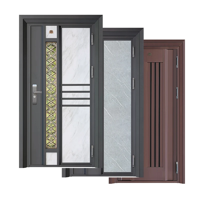 Customization Stainless Steel Exterior Doors Waterproof Front Entry With Sides For Living Room Outdoor Villa Anti-theft Feature
Customization Stainless Steel Exterior Doors Waterproof Front Entry With Sides For Living Room Outdoor Villa Anti-theft Feature