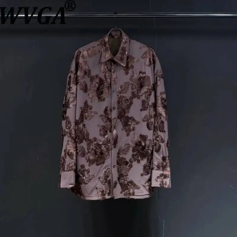 WVGA Spring Autumn New Men Luxury Style Printed Trendy Long Sleeve Shirt Niche Chic Casual Loose Turn-Down Collar Top Ins W24668
WVGA Spring Autumn New Men Luxury Style Printed Trendy Long Sleeve Shirt Niche Chic Casual Loose Turn-Down Collar Top Ins W24668