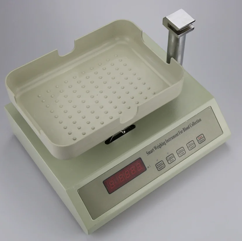 Hospital electronic blood collection weighing instrument 12A 12B blood collection swing electronic scale
Hospital electronic blood collection weighing instrument 12A 12B blood collection swing electronic scale