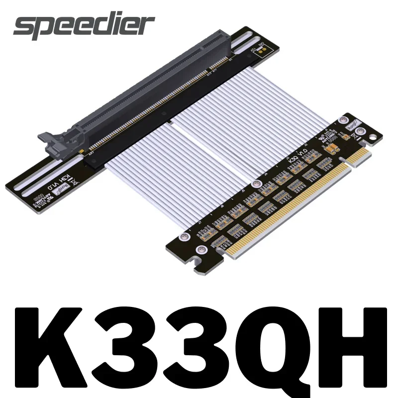 Высококачественный универсальный игровой ATX PC Video PCI Express 5.0 X16 Gen5/4 Riser Extender RTX 4090 PCI-E 5.0 16x Графический GPU Riser Cable
Высококачественный универсальный игровой ATX PC Video PCI Express 5.0 X16 Gen5/4 Riser Extender RTX 4090 PCI-E 5.0 16x Графический GPU Riser Cable