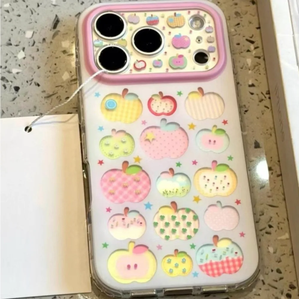 Phone Case For iPhone 17 16 15 14 13 12 11 Pro Max New Korean INS Dopamine Color Fruit Apple Star Pattern Protective Cover
Phone Case For iPhone 17 16 15 14 13 12 11 Pro Max New Korean INS Dopamine Color Fruit Apple Star Pattern Protective Cover