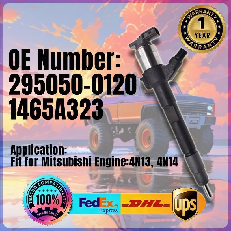 Fuel Injector 295050-0120 1465A323 for Citroen Mitsubishi Engine 4N13 4N14
Fuel Injector 295050-0120 1465A323 for Citroen Mitsubishi Engine 4N13 4N14