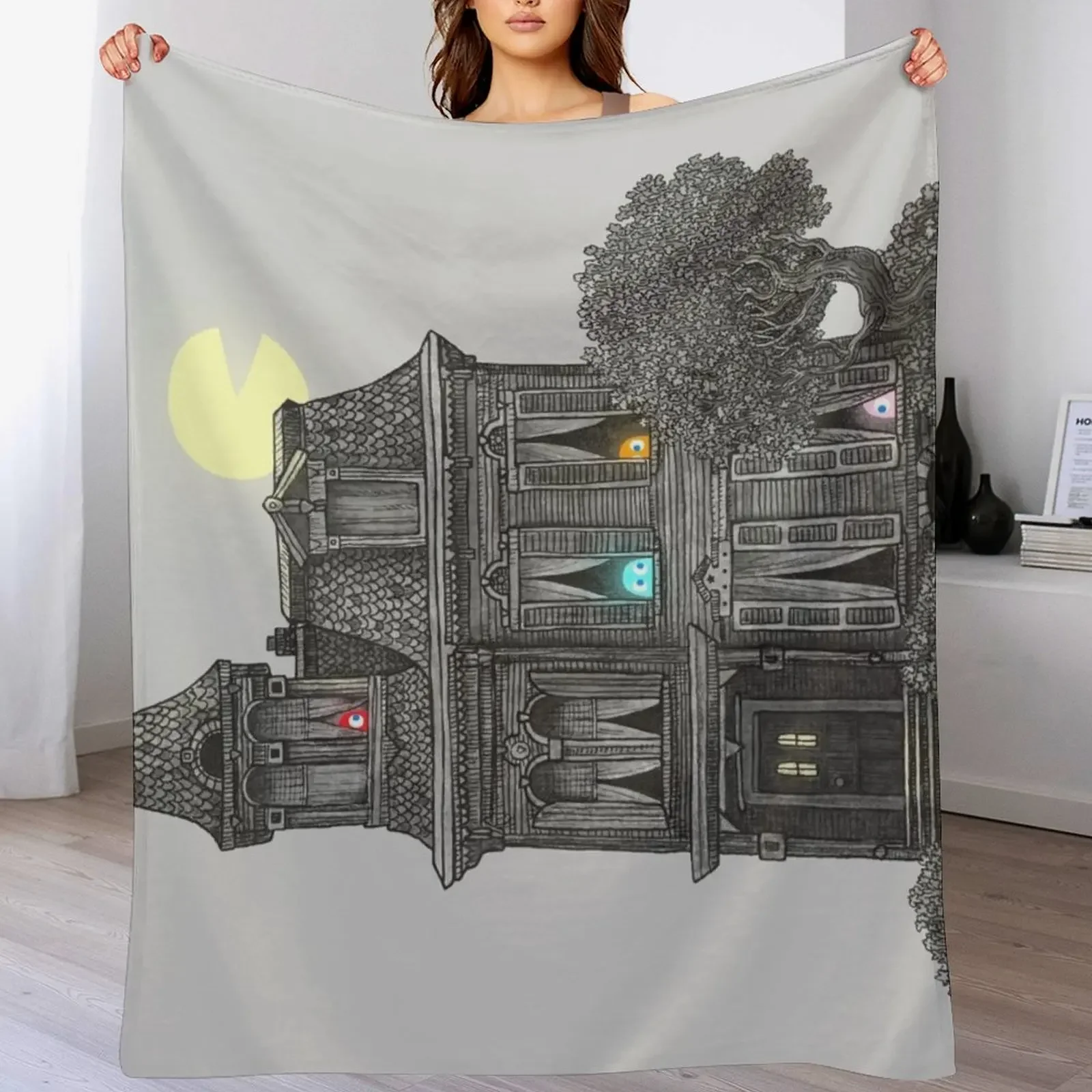 Haunted by the 80's Throw Blanket Soft Comfort Blanket for Reading Watching TV
Haunted by the 80's Throw Blanket Soft Comfort Blanket for Reading Watching TV