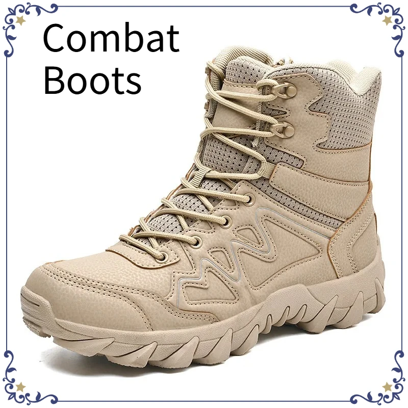 Men Tactical Military Boots Waterproof Desert Army Hunting Shoes No-slip Ankle Boots Outdoor Hiking Climbing Safety Combat Boots
Men Tactical Military Boots Waterproof Desert Army Hunting Shoes No-slip Ankle Boots Outdoor Hiking Climbing Safety Combat Boots