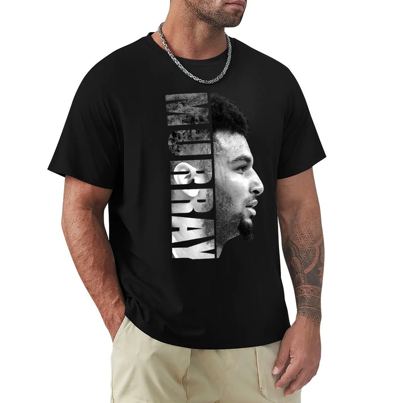 Jamal Murray - Black / White T-Shirt man clothes tshirts personalised hippie clothes for a boy mens workout shirts
Jamal Murray - Black / White T-Shirt man clothes tshirts personalised hippie clothes for a boy mens workout shirts