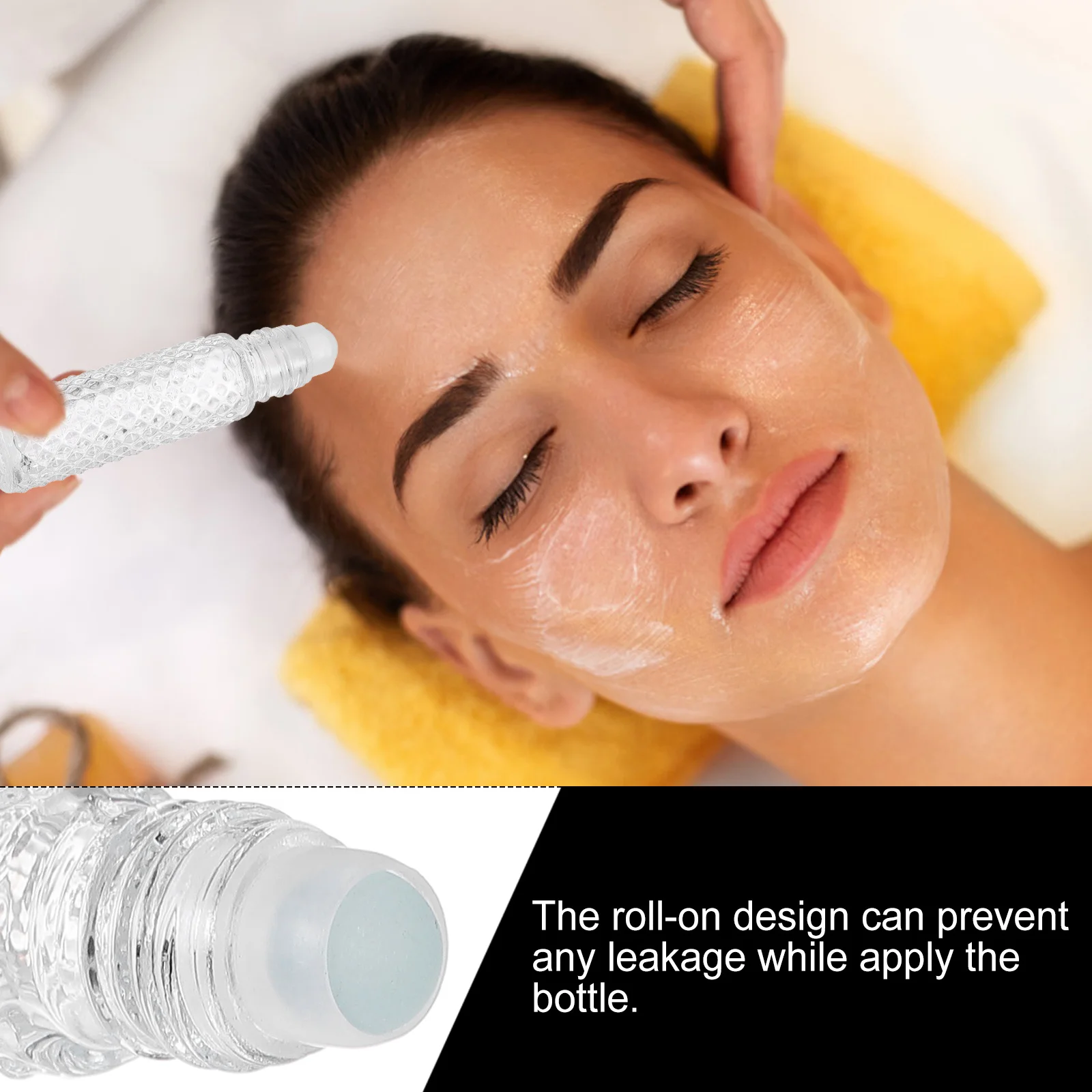 8Pcs Anti-Leak Roll on Bottles Durable Refillable Glass Essential Oil Subpackage Storage Travel Roller Ball Subpackage Bottles
8Pcs Anti-Leak Roll on Bottles Durable Refillable Glass Essential Oil Subpackage Storage Travel Roller Ball Subpackage Bottles