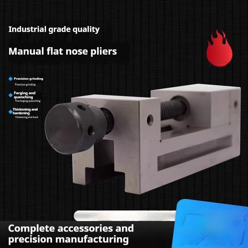 Precision Tool Maker Steel QGG 73 3 Inch 3" CNC Vise Flat Angle Mirror Grinder Vise V Type Pliers Workpiece Clamping Clamp
Precision Tool Maker Steel QGG 73 3 Inch 3" CNC Vise Flat Angle Mirror Grinder Vise V Type Pliers Workpiece Clamping Clamp