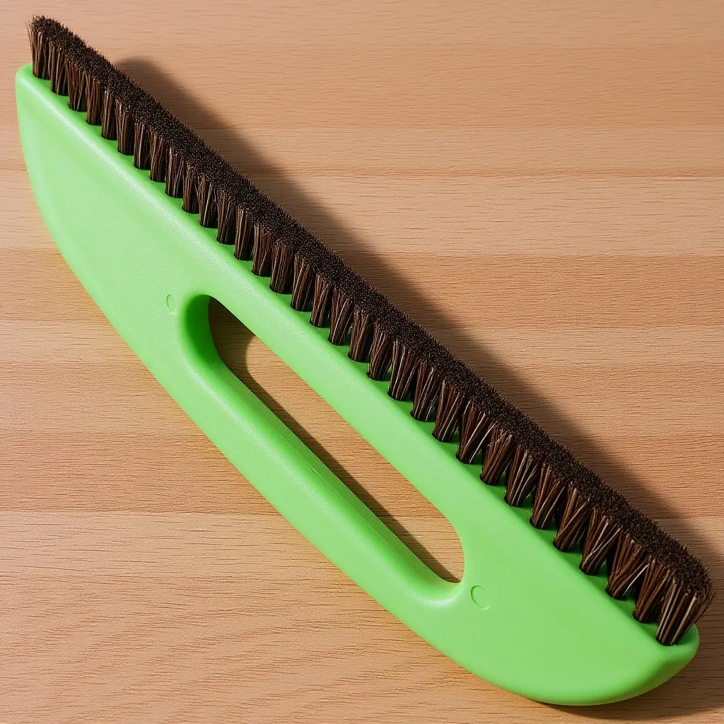 Wallpaper Brush Green Plastic Handle Long Bristles Wall Paper Hanging Application Construction Tool Brush Cleaner
Wallpaper Brush Green Plastic Handle Long Bristles Wall Paper Hanging Application Construction Tool Brush Cleaner