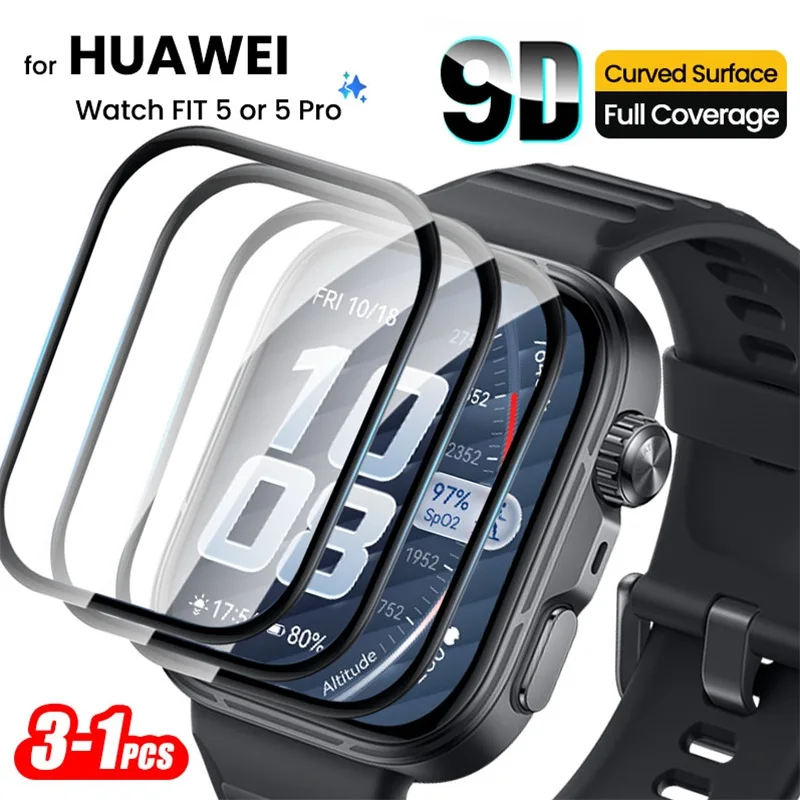 3-1Pcs 9D Curved Protective Glass for Huawei Watch FIT 5 Pro Screen Protector Soft Film Hauwei WatchFit5 FIT5 FIT5Pro Smartwatch
3-1Pcs 9D Curved Protective Glass for Huawei Watch FIT 5 Pro Screen Protector Soft Film Hauwei WatchFit5 FIT5 FIT5Pro Smartwatch