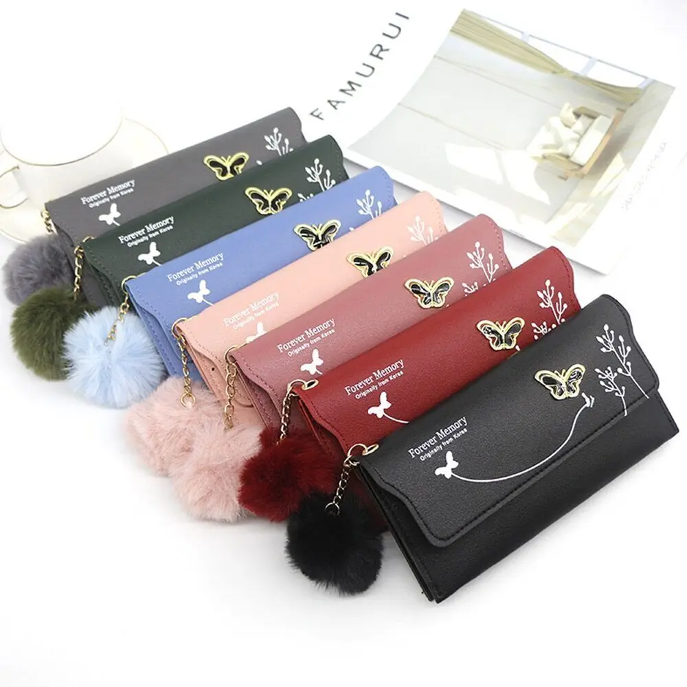 Butterfly Design Women Long Wallets Leather Money Bag Large Capacity Card Bag Long Wallet Butterfly Flower Simple Bank Card
Butterfly Design Women Long Wallets Leather Money Bag Large Capacity Card Bag Long Wallet Butterfly Flower Simple Bank Card