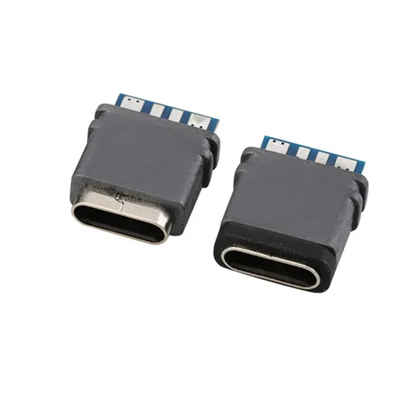 10pcs Waterproof USB C Jack Type-C 4Pin Female Connector Port Data Socket For DIY PCB Solder Design Charging Data Transmission
10pcs Waterproof USB C Jack Type-C 4Pin Female Connector Port Data Socket For DIY PCB Solder Design Charging Data Transmission