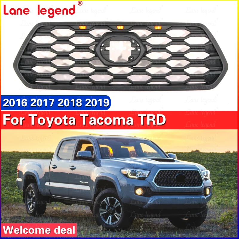 Hot Sale Auto Tuning Accessories Grill with LED light for Toyota tacoma 2016-2019 grille Perfect Match Front Hood Bumper Grille
Hot Sale Auto Tuning Accessories Grill with LED light for Toyota tacoma 2016-2019 grille Perfect Match Front Hood Bumper Grille