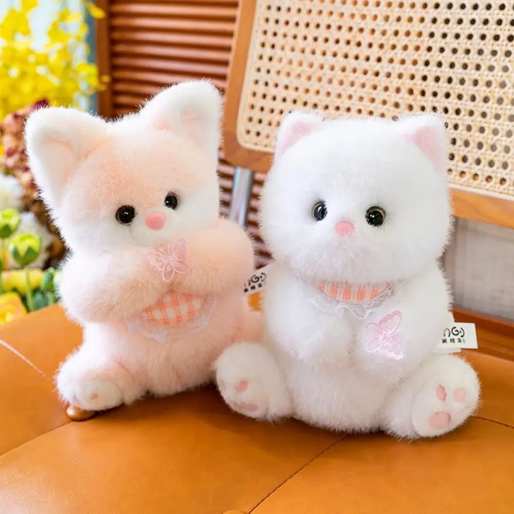 Accompanying Bib Cat Plush Toy Fluffy Ear Bow Cat Plushies Doll Kawaii Cute Stuffed Animals Plush Toy Birthday
Accompanying Bib Cat Plush Toy Fluffy Ear Bow Cat Plushies Doll Kawaii Cute Stuffed Animals Plush Toy Birthday