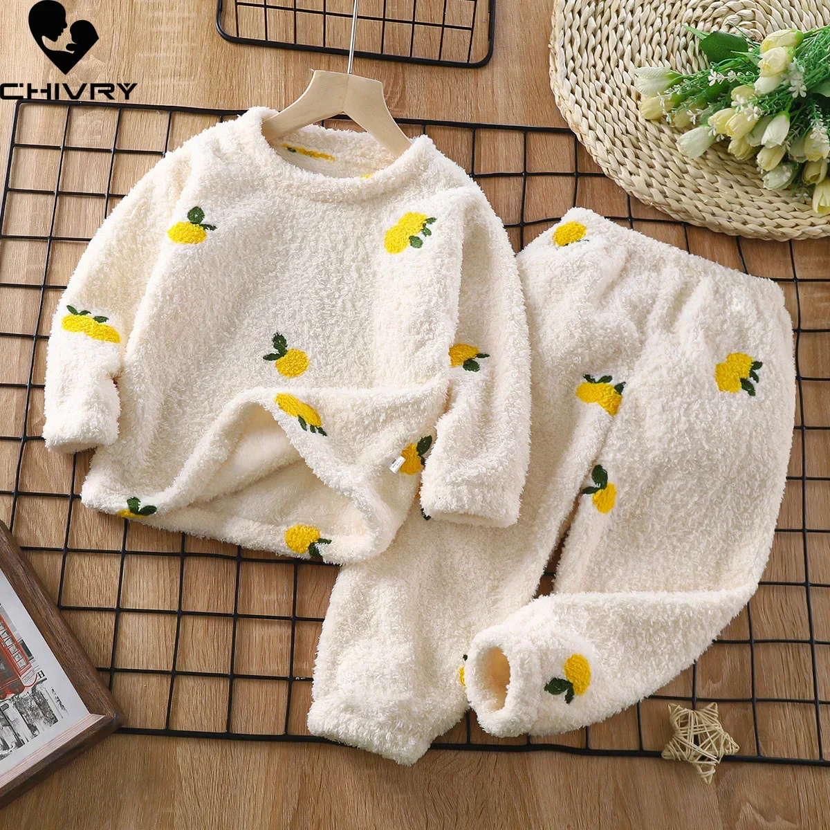 New Kids Autumn Winter Thicken Warm Flannel Pajamas Cute Cartoon O-neck Clothing Sets Baby Boys Girls Sleepwear Toddler Pyjamas
New Kids Autumn Winter Thicken Warm Flannel Pajamas Cute Cartoon O-neck Clothing Sets Baby Boys Girls Sleepwear Toddler Pyjamas