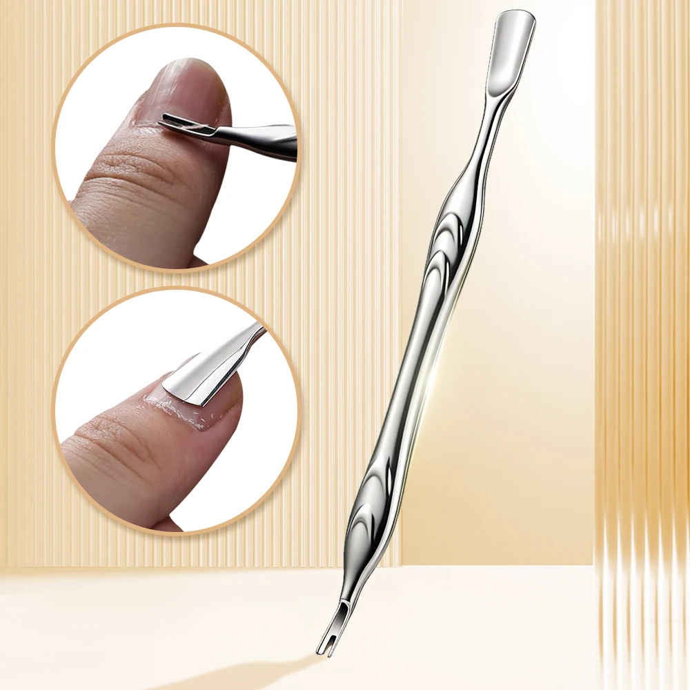1Pcs Stainless Steel Cuticle Remover Dead Skin Pusher Surgical Grade Nail Art Manicure Tool Scraper Nail Cleaner Trimmer
1Pcs Stainless Steel Cuticle Remover Dead Skin Pusher Surgical Grade Nail Art Manicure Tool Scraper Nail Cleaner Trimmer
