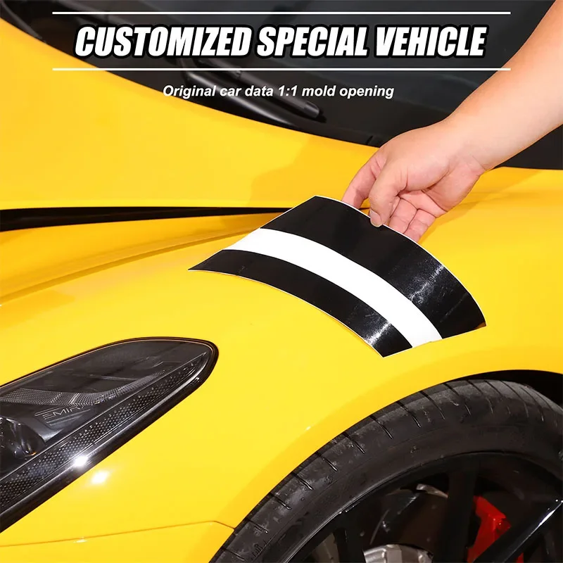 For Lotus EMIRA 2021-2023 PVC Material Car Wheel Eyebrow Stickers Decorative Stickers Exterior Molding Accessories 2Pcs
For Lotus EMIRA 2021-2023 PVC Material Car Wheel Eyebrow Stickers Decorative Stickers Exterior Molding Accessories 2Pcs
