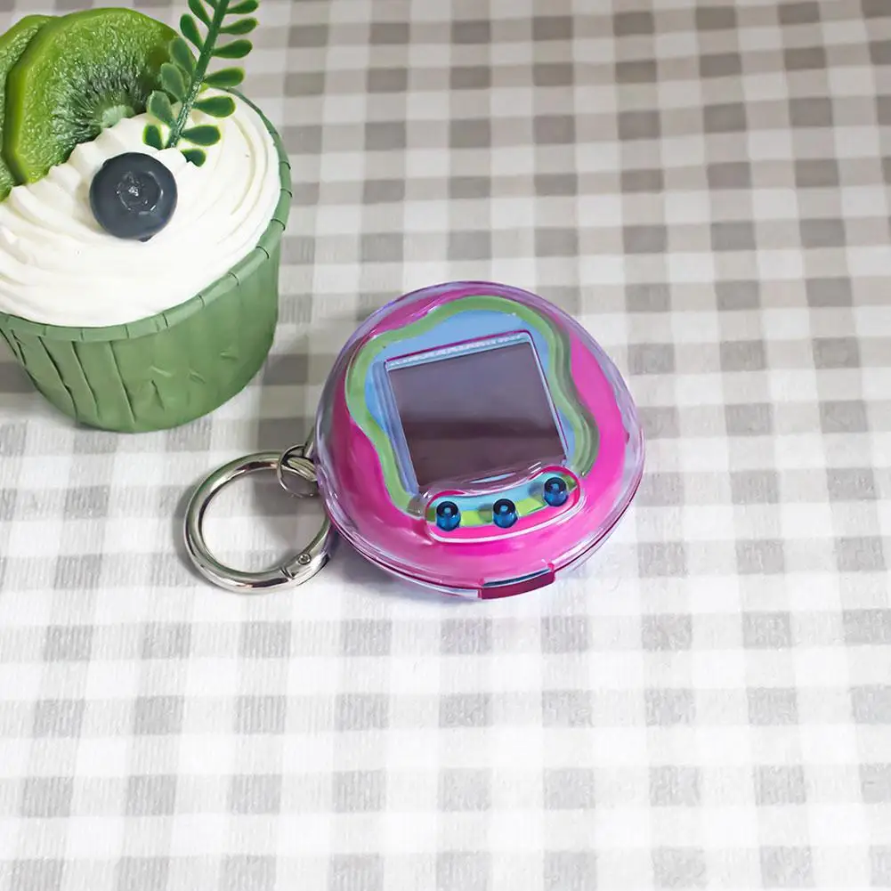 For Tamagotchi Uni Case Clear Transparent Protective Cover with Keychain Anti-Scratch Hard Shell for Tamagotchi Uni Virtual Pet
For Tamagotchi Uni Case Clear Transparent Protective Cover with Keychain Anti-Scratch Hard Shell for Tamagotchi Uni Virtual Pet