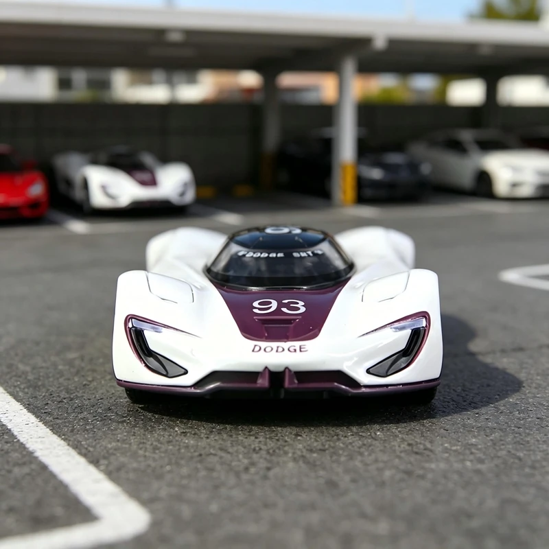 1:32 simulation Dodge SRT Tomahawk Alloy Car Model has sound and lighting functions rich details, fine workmanship
1:32 simulation Dodge SRT Tomahawk Alloy Car Model has sound and lighting functions rich details, fine workmanship