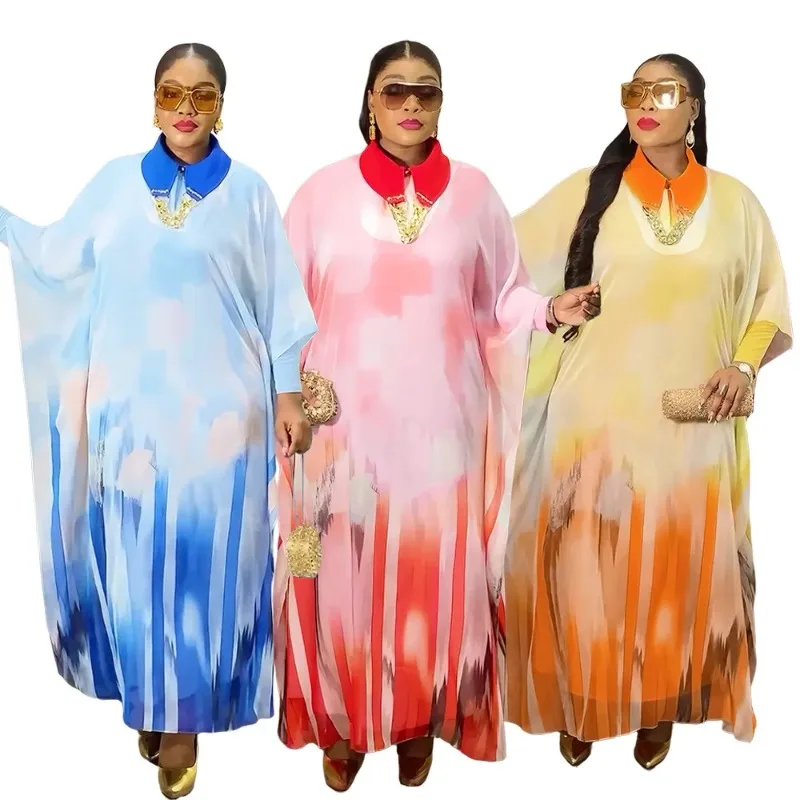 African Dresses for Women Traditional Africa Clothing Dashiki Ankara 2 PCS Outfit Gown Abayas Robe Muslim Kaftan Maxi Long Dress
African Dresses for Women Traditional Africa Clothing Dashiki Ankara 2 PCS Outfit Gown Abayas Robe Muslim Kaftan Maxi Long Dress