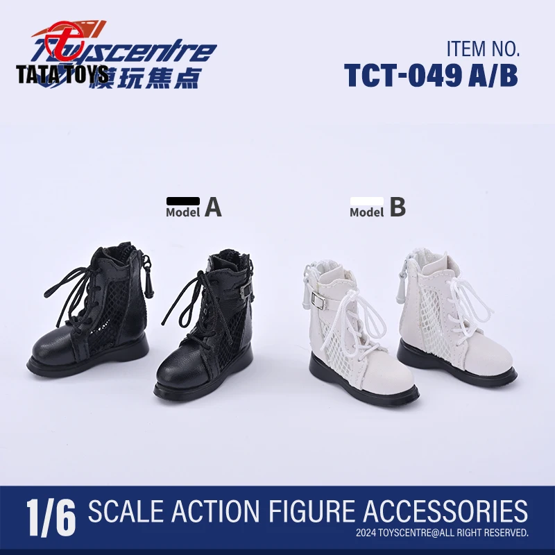 TCT-049 1/6 Scale Female Soldier Mesh Thick Soled Lace Up Zipper Shoes For 12'' Action Figure Model
TCT-049 1/6 Scale Female Soldier Mesh Thick Soled Lace Up Zipper Shoes For 12'' Action Figure Model