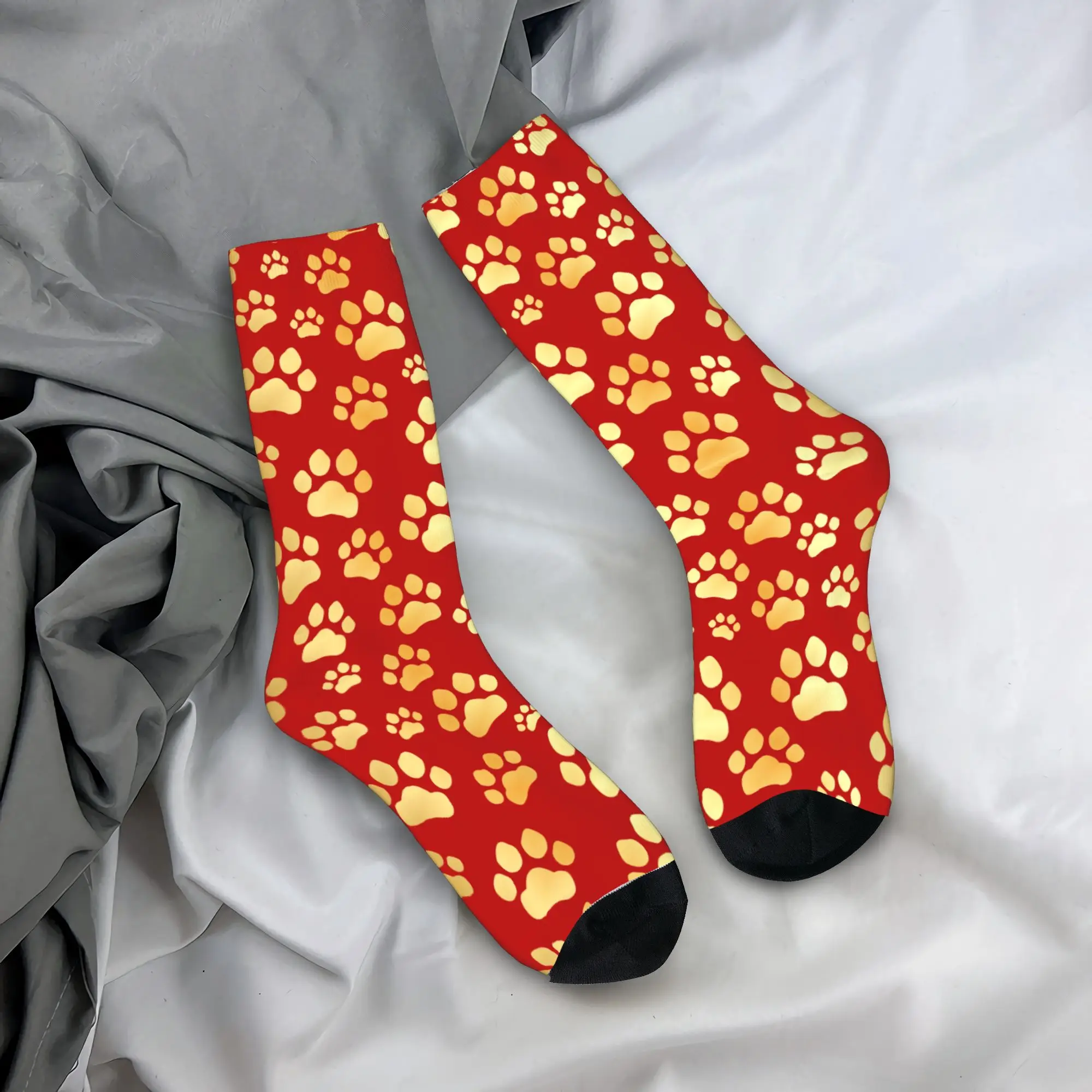 Cat Paw Prints Socks Men Women Polyester Fashion Socks Novelty Spring Summer Autumn Winter Middle Tube Socks Gift
Cat Paw Prints Socks Men Women Polyester Fashion Socks Novelty Spring Summer Autumn Winter Middle Tube Socks Gift