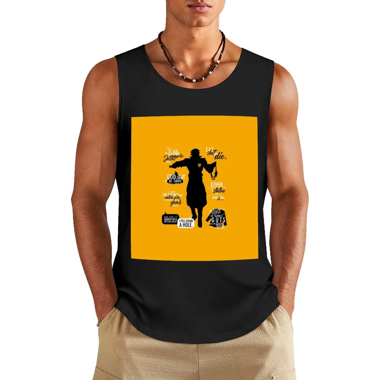 Castlevania: Trevor Belmont Tank Top Short sleeve man sexycostume Men's t-shirt Men's clothes luxury style
Castlevania: Trevor Belmont Tank Top Short sleeve man sexycostume Men's t-shirt Men's clothes luxury style