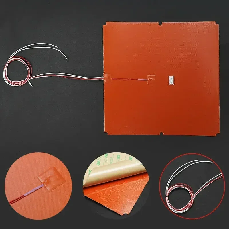 Printer Silicone Heater Accessories For Tronxy X5S Heat Pad Parts Replacement 330x330mm 750W Heating Convenient
Printer Silicone Heater Accessories For Tronxy X5S Heat Pad Parts Replacement 330x330mm 750W Heating Convenient